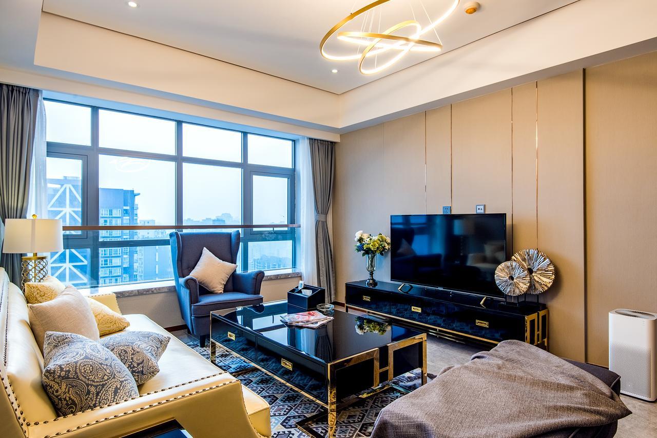 Chengdu Cloud Service Apartment Chunxi Taikoo Branch Exterior foto