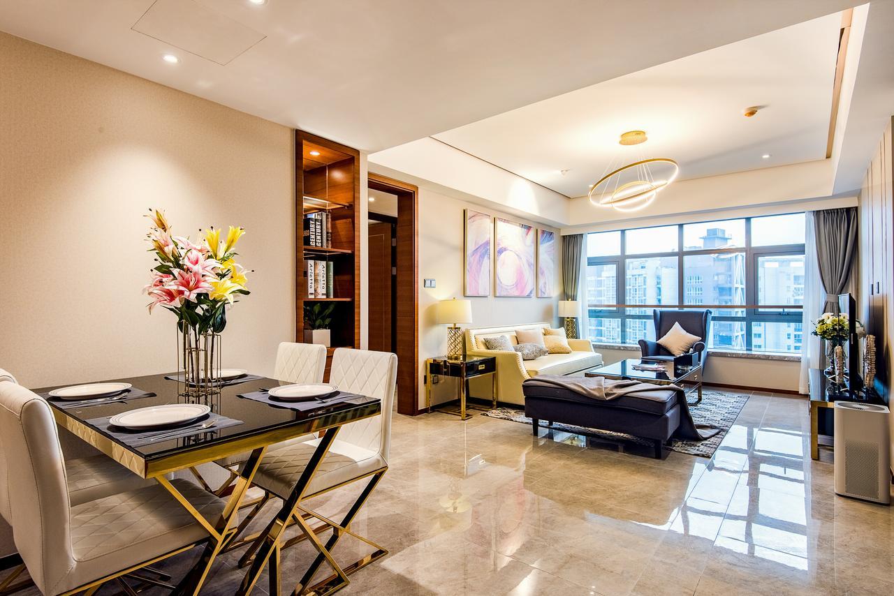 Chengdu Cloud Service Apartment Chunxi Taikoo Branch Exterior foto